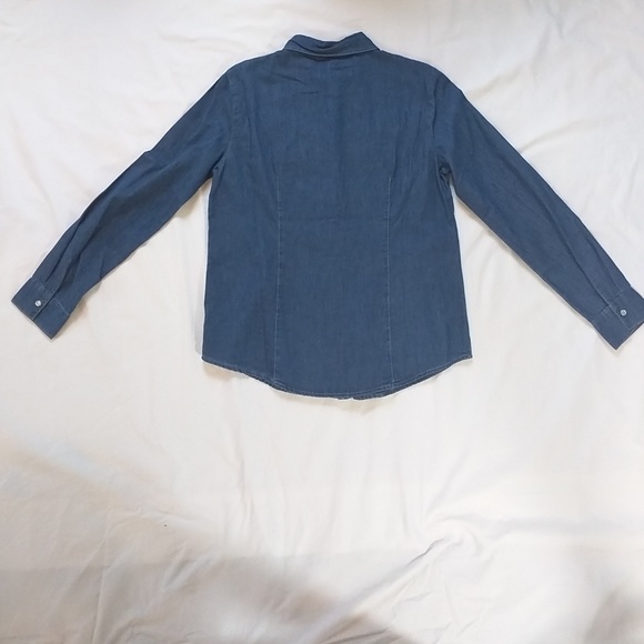 Alexander Jordan Denim Embroidered Shirt - Picture 4 of 6